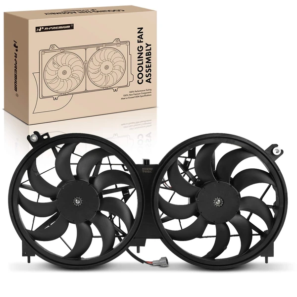 Dual Radiator Cooling Fan Assembly for Nissan Murano 2015-2023 V6 3.5L