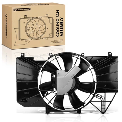 Single Radiator Fan Assembly with Brushless Motor
