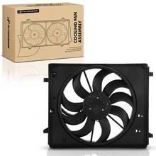 Radiator Fan Assembly with Shroud for 2017-2022 Maserati Levante