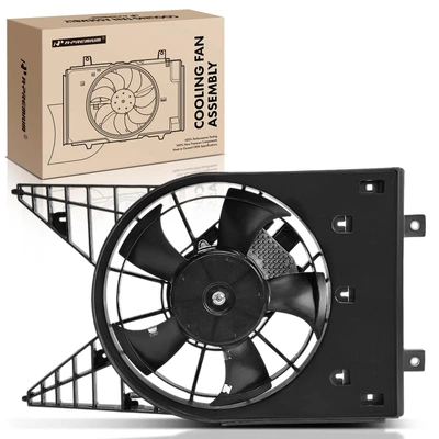 Single Radiator Fan Assembly with Brushless Motor