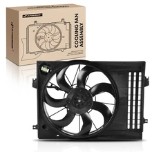 Single Radiator Fan Assembly with Shroud for 2008-2010 Kia Sportage