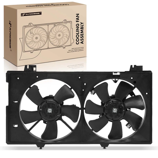 Dual Radiator Cooling Fan Assembly for 2003-2008 Mazda 6