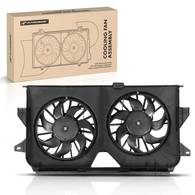 Engine Radiator Cooling Fan Assembly with Shroud