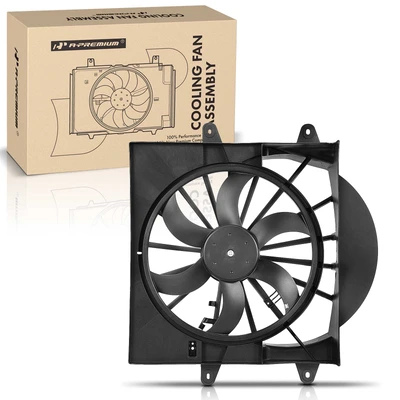 Engine Radiator Cooling Fan Assembly with Shroud