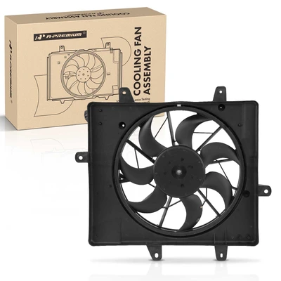 Engine Radiator Cooling Fan Assembly with Shroud