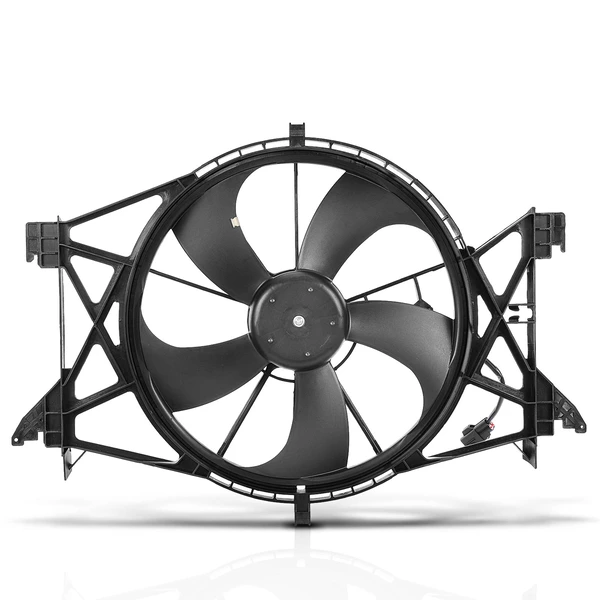 Engine Radiator Cooling Fan Assembly with Shroud for Dodge Ram 1500 2009-2010