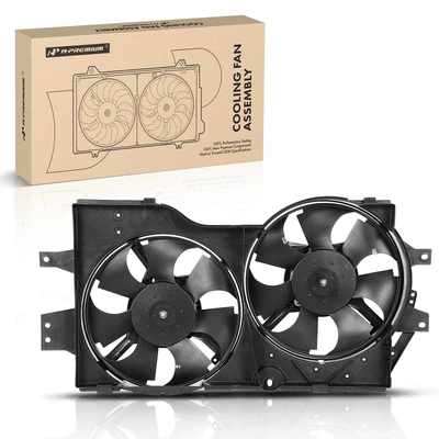 Engine Radiator Cooling Fan Assembly with Shroud