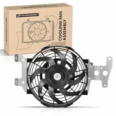 Engine Radiator Cooling Fan Assembly with Shroud