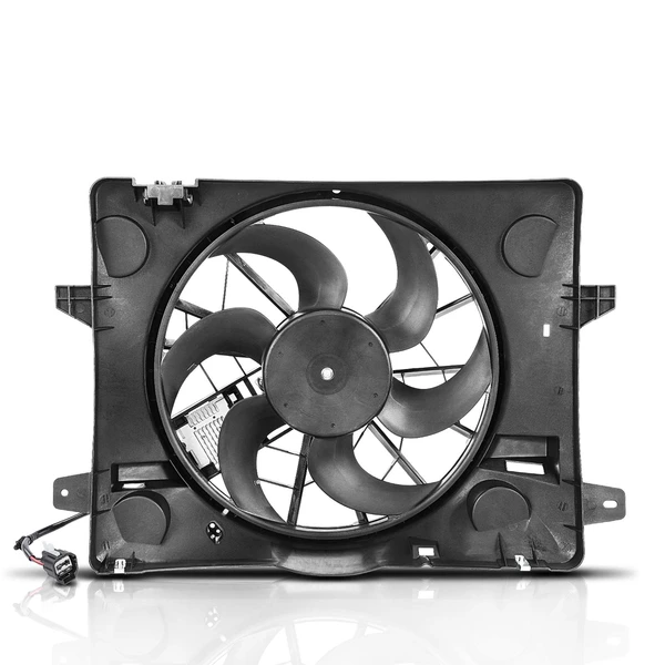 Engine Radiator Cooling Fan Assembly with Shroud for Ford Crown Victoria 03-05