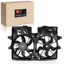 Dual Radiator Cooling Fan Assembly with Shroud