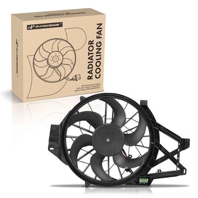 Engine Radiator Cooling Fan Assembly with Shroud