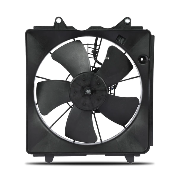Left Engine Radiator Cooling Fan Assembly with Shroud for Honda Civic 2006-2011