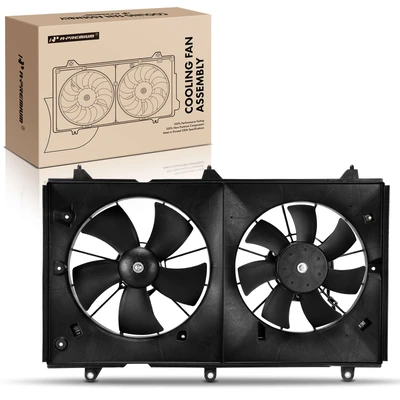 Dual Radiator Fan Assembly with Shroud