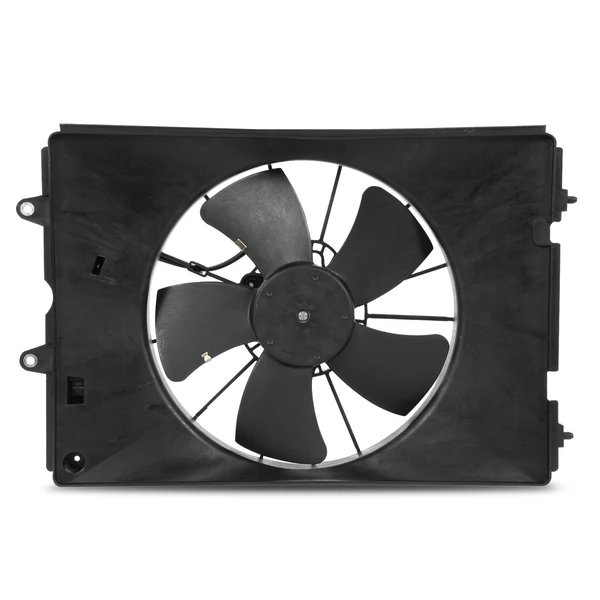 Engine Radiator Cooling Fan Assembly with Shroud for Honda Ridgeline 06-08 3.5L