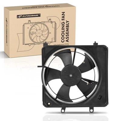 Engine Radiator Cooling Fan Assembly with Shroud