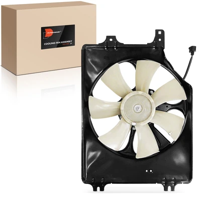 Single AC Condenser Cooling Fan Assembly with Shroud