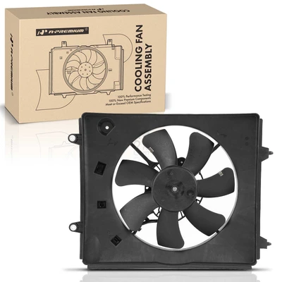 Right AC Condenser Fan with Motor Assembly