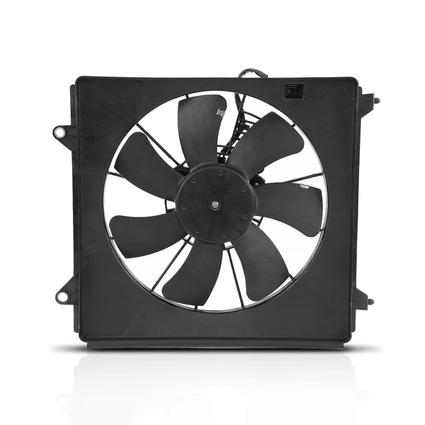 Right Engine Radiator Cooling Fan Assembly for Honda Accord 2013-2017 L4 2.4L
