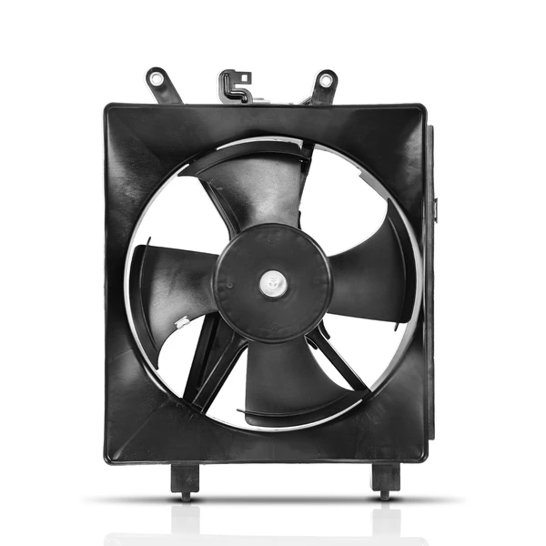 AC Condenser Fan Assembly with Shroud Assembly for Honda Civic 2001-2005 1.7L