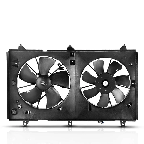 Engine Radiator Cooling Fan Assembly with Shroud for Honda Accord 2003-2007