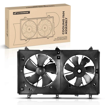 Engine Radiator Cooling Fan Assembly with Shroud