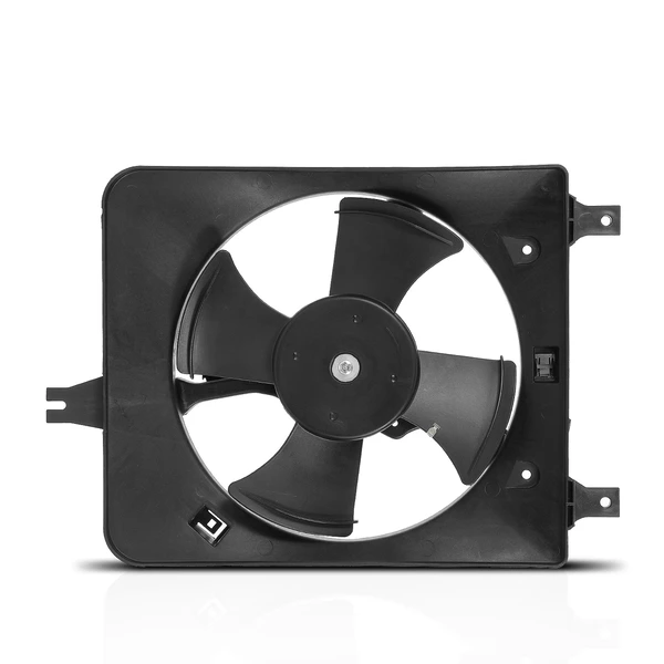 AC Condenser Cooling Fan Assembly with Motor for Honda Accord 1998-2002 L4 2.3L