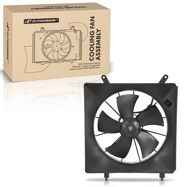 Engine Radiator Cooling Fan Assembly with Shroud for Honda CR-V 02-06 Element