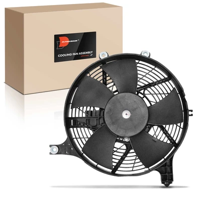 Single AC Condenser Cooling Fan Assembly with Shroud