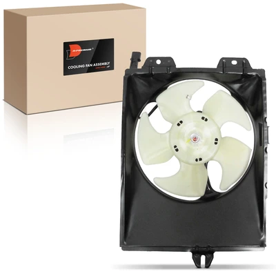 Single AC Condenser Fan Assembly with Shroud
