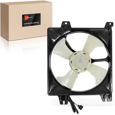 Single AC Condenser Fan Assembly with Shroud