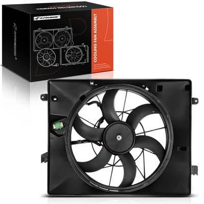 Radiator & Condenser Fan Assembly with Shroud