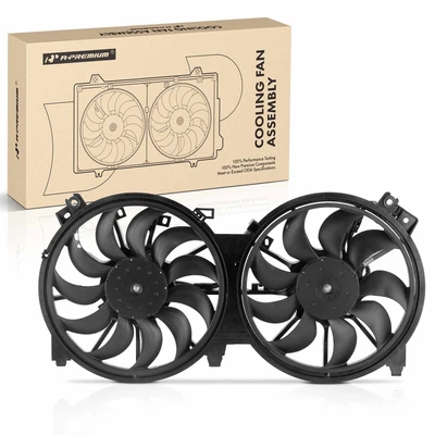 Engine Radiator Cooling Fan Assembly with Shroud