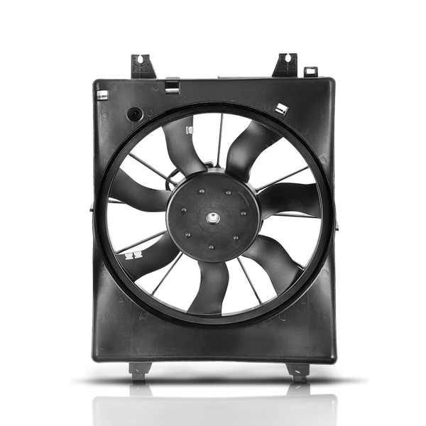 Right AC Condenser Cooling Fan Assembly for Hyundai Veracruz 2007-2012 V6 3.8L