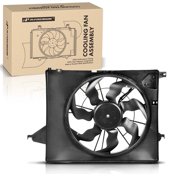 Engine Radiator Cooling Fan Assembly for 2014-2015 Kia Sorento
