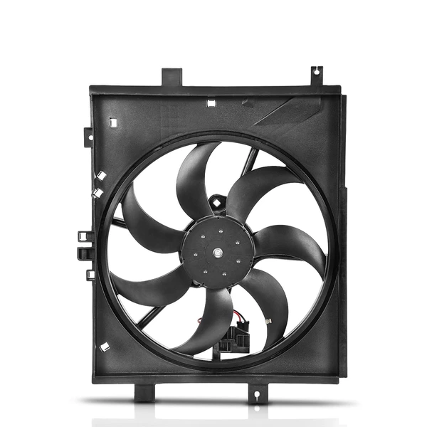 Engine Radiator Cooling Fan Assembly for Nissan Versa 2012-2019 Versa Note 1.6L