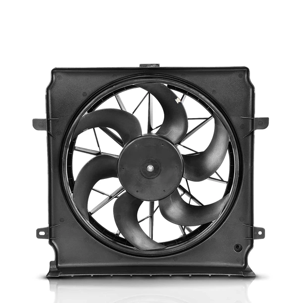 Engine Radiator Cooling Fan Assembly with Motor for Jeep Liberty 04-05 2.4L 3.7L