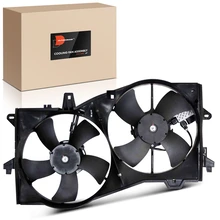 Dual Radiator Cooling Fan Assembly with Controller for 2002-2004 Mazda MPV
