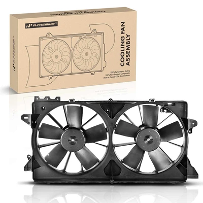 Engine Radiator Cooling Fan Assembly with Shroud