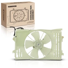 Engine Radiator Cooling Fan Assembly with Shroud