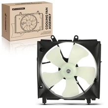 Single Radiator Fan Assembly with shroud for 1996-1998 Toyota Paseo