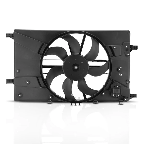 Engine Radiator Cooling Fan Assembly with Shroud for Chevrolet Cruze 11-16 Buick