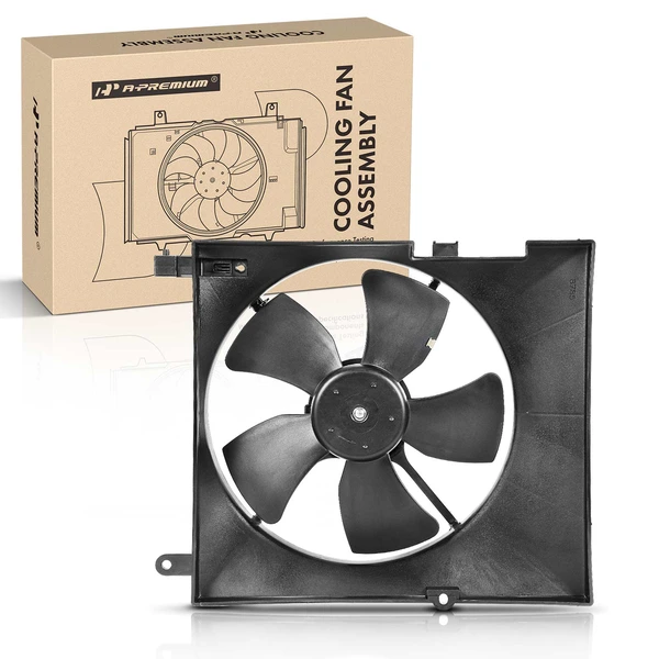 Engine Radiator Cooling Fan Assembly for 2005-2007 Pontiac Wave5