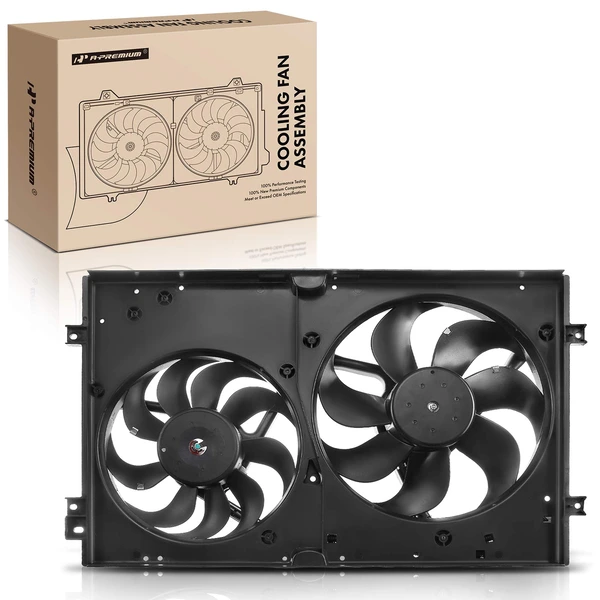 Radiator Cooling Fan Assembly withMotor for 2000-2004 Audi TT