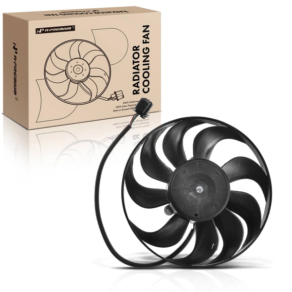 Passenger Cooling Fan for 2000-2002 Audi TT Quattro