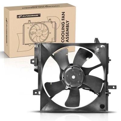 Engine Radiator Cooling Fan Assembly with Shroud