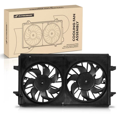 Engine Radiator Cooling Fan Assembly with Shroud