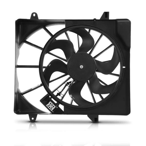 Engine Radiator Cooling Fan Assembly with Shroud for Dodge Nitro 07-11 3.7L 4.0L