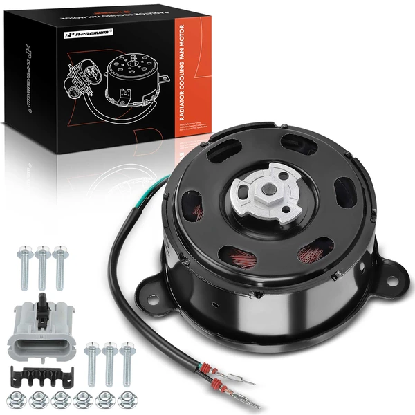 Right Radiator Fan Motor for 2005-2008 Chevrolet Uplander