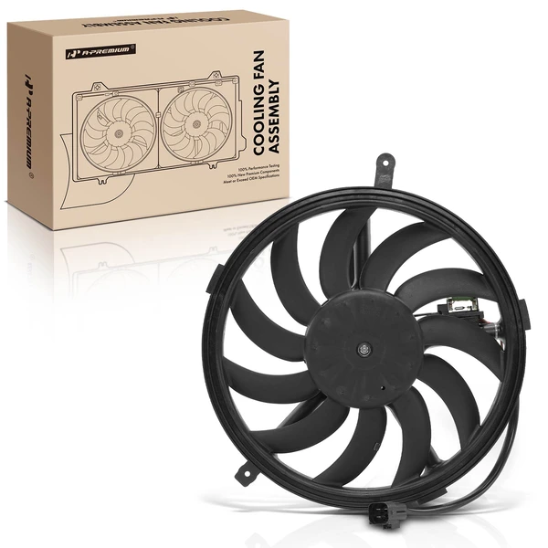 Radiator Cooling Fan Assembly for Mini Cooper Countryman 2011-2017 Cooper Paceman