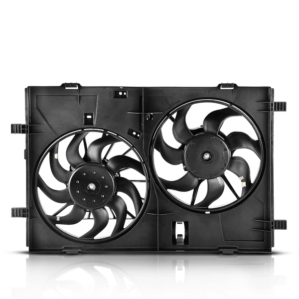 Engine Radiator Cooling Fan Assembly with Motor for Lincoln MKZ 2007-2009 3.5L